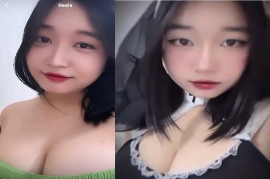 Hầu gái ngực căng làm chủ nào cũng thèm