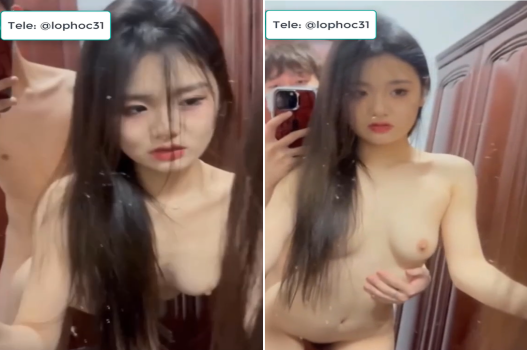 Phim sex gái xinh làm tình trước gương